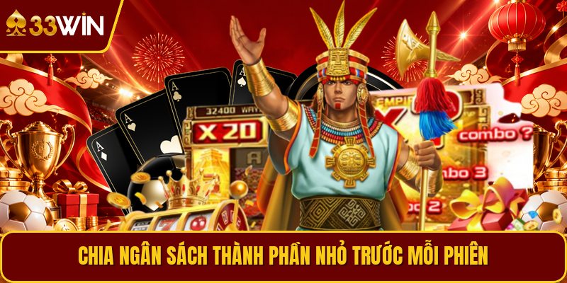Chia ngân sách thành phần nhỏ trước mỗi phiên